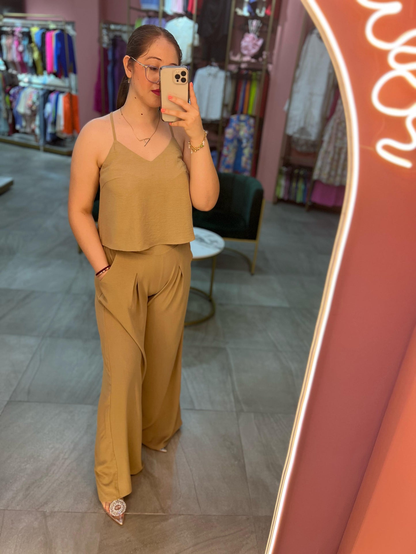 Conjunto Beige