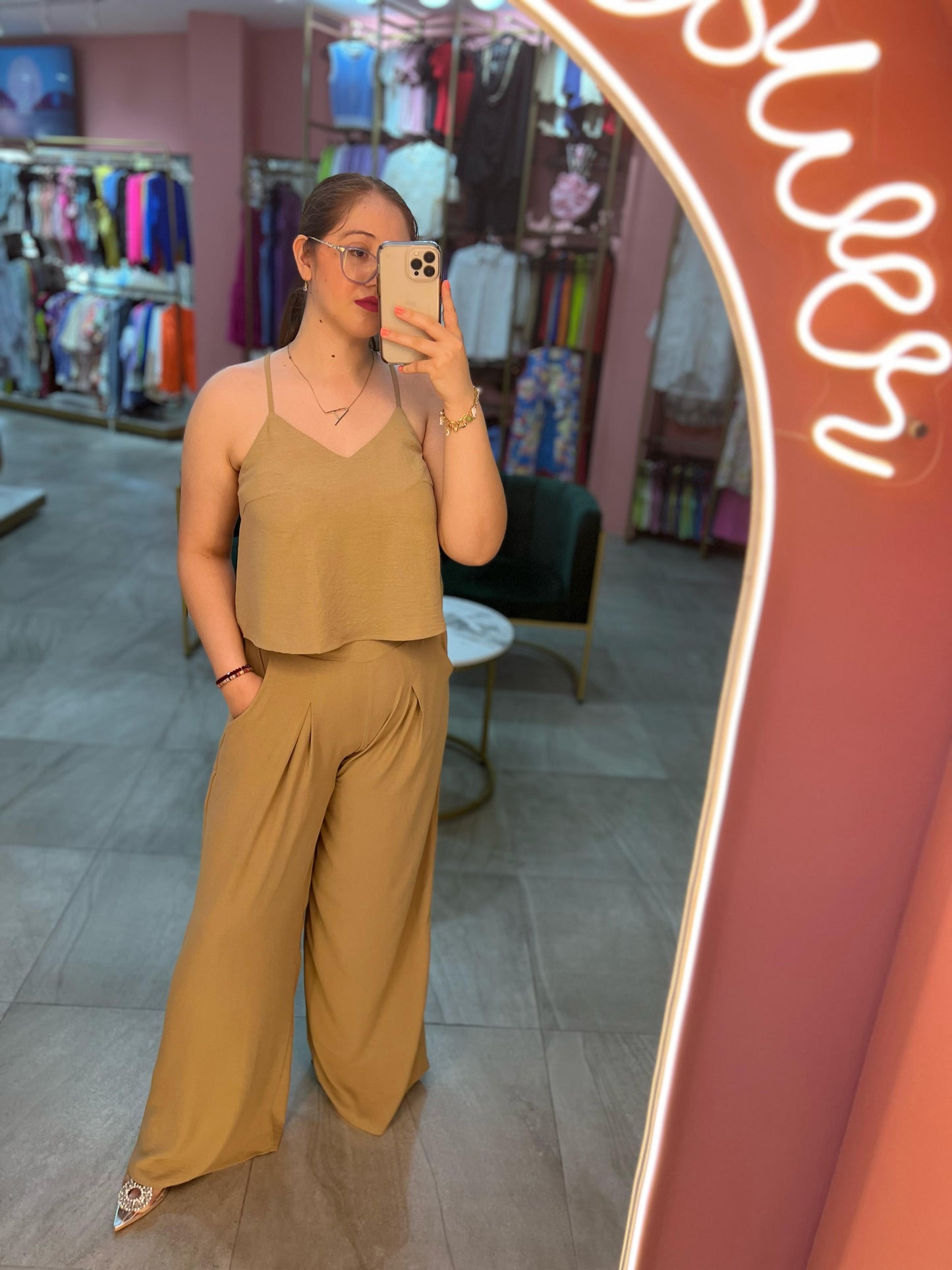 Conjunto Beige